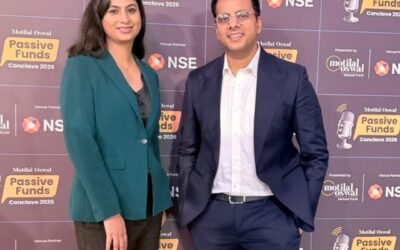 Meeting Pratik Oswal at the Motilal Oswal Passive Funds Conclave 2026 – A Special Moment