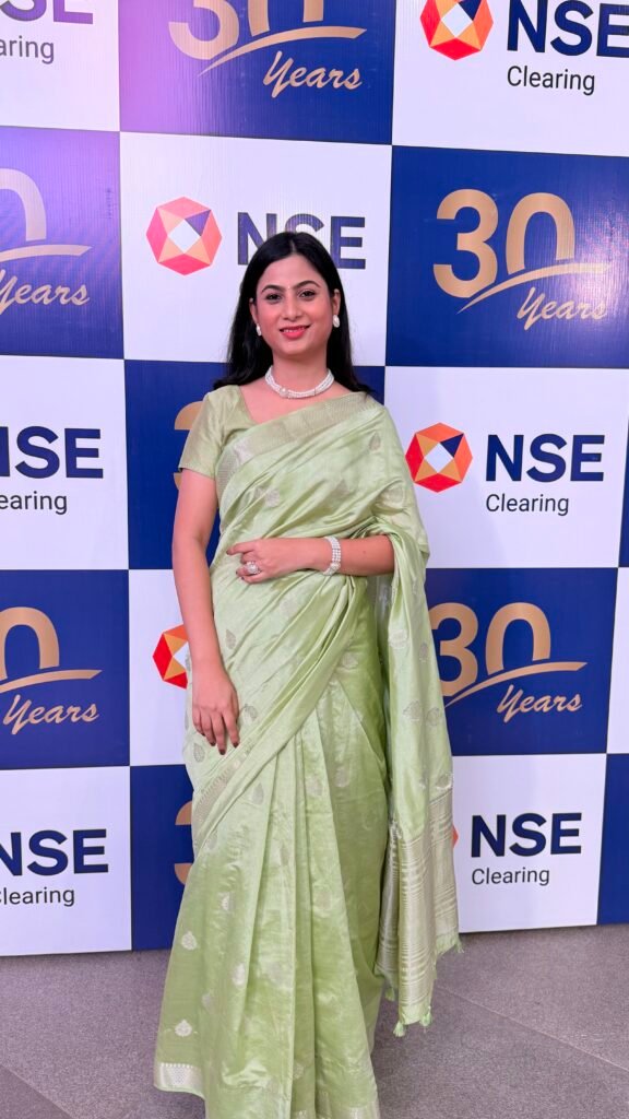 Surbhi Dighe corporate emcee at NSE event in Mumbai